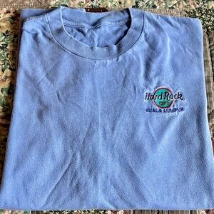Hard Rock Cafe Womens Purple/Blue T-Shirt
